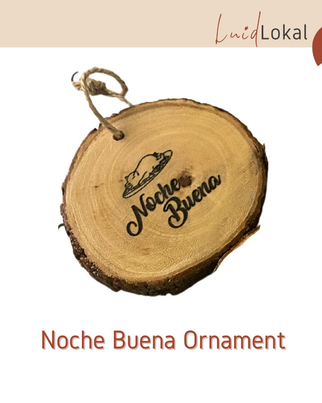 LUID LOKAL CHRISTMAS TREE HANGING ORNAMENTS DECORATION PASKO LANTERN PAROL LOCAL ITEMS ABACA ACACIA WOOD