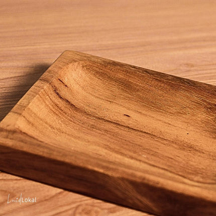Luid Lokal All Purpose Snack Tray Acacia Wood