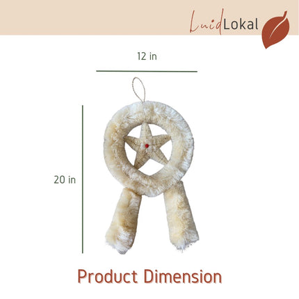 LUID LOKAL CHRISTMAS TREE HANGING ORNAMENTS DECORATION PASKO LANTERN PAROL LOCAL ITEMS ABACA ACACIA WOOD