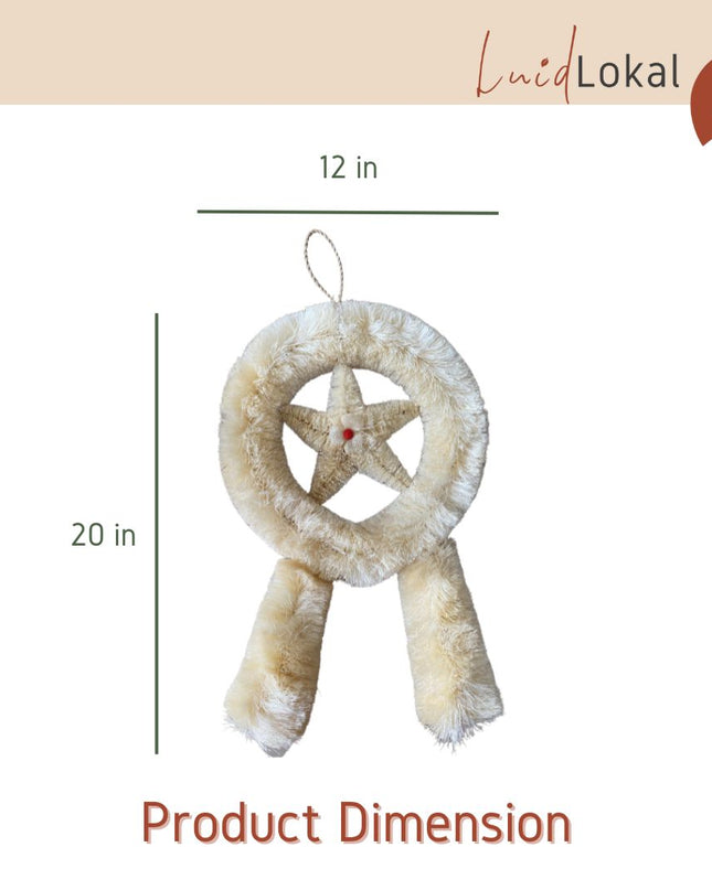 LUID LOKAL CHRISTMAS TREE HANGING ORNAMENTS DECORATION PASKO LANTERN PAROL LOCAL ITEMS ABACA ACACIA WOOD