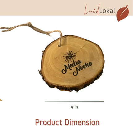 LUID LOKAL CHRISTMAS TREE HANGING ORNAMENTS DECORATION PASKO LANTERN PAROL LOCAL ITEMS ABACA ACACIA WOOD