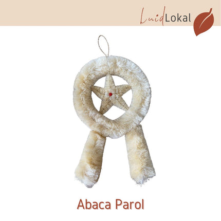 LUID LOKAL CHRISTMAS TREE HANGING ORNAMENTS DECORATION PASKO LANTERN PAROL LOCAL ITEMS ABACA ACACIA WOOD