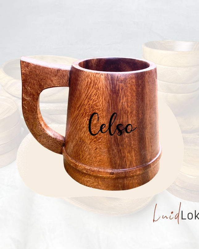 Luid Lokal Tagay Buddies Holiday Gift Bundle Beer Coffee Mug Barbecue Pica Pica Pulutan Tray Couple Christmas Acacia Wood