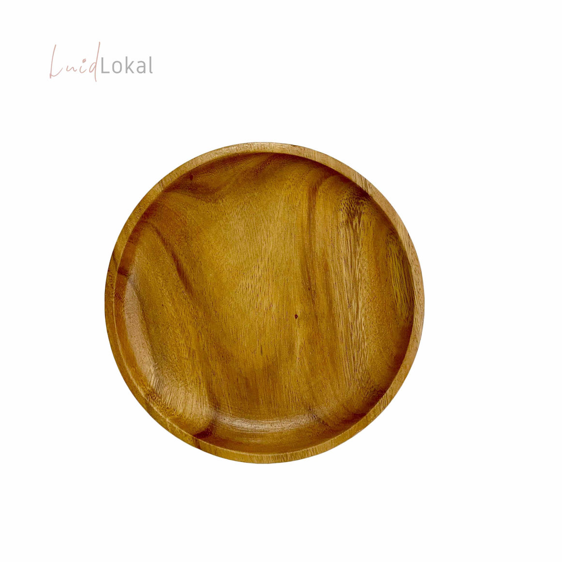 Luid Lokal Plate Holiday Bundle Set Plates Round Plate Charger Plate Tablescape Decoration Christmas Gift Acacia Wood