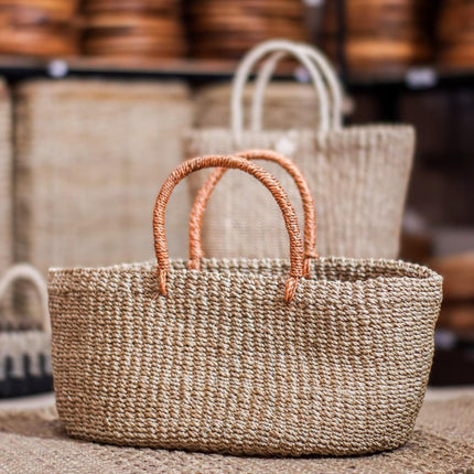 Luid Lokal Hand Bag Picnic Bag Tray Basket Handwoven Abaca
