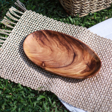 LUID LOKAL ABACA PLACEMAT RECTANGLE DOUBLE WEAVE CHARGER BRAIDED WOVEN ROPE NATURAL ABACA