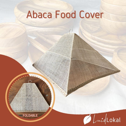 Luid Lokal Abaca Food Cover Mesh Food Tent Collapsible Foldable Aesthetic Local Abaca