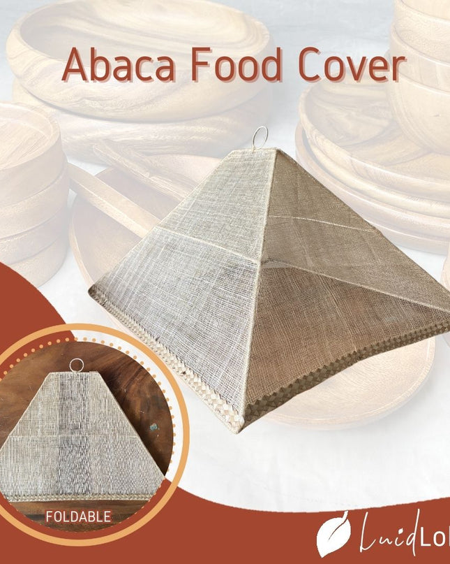Luid Lokal Abaca Food Cover Mesh Food Tent Collapsible Foldable Aesthetic Local Abaca