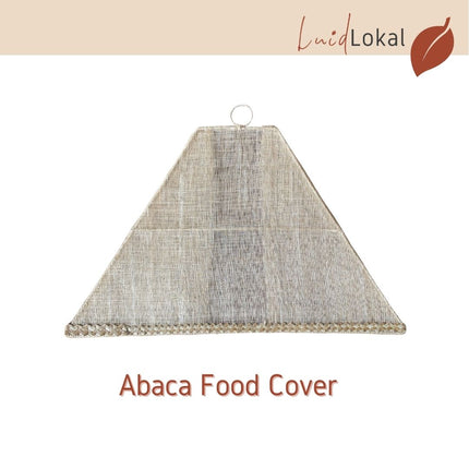 Luid Lokal Abaca Food Cover Mesh Food Tent Collapsible Foldable Aesthetic Local Abaca