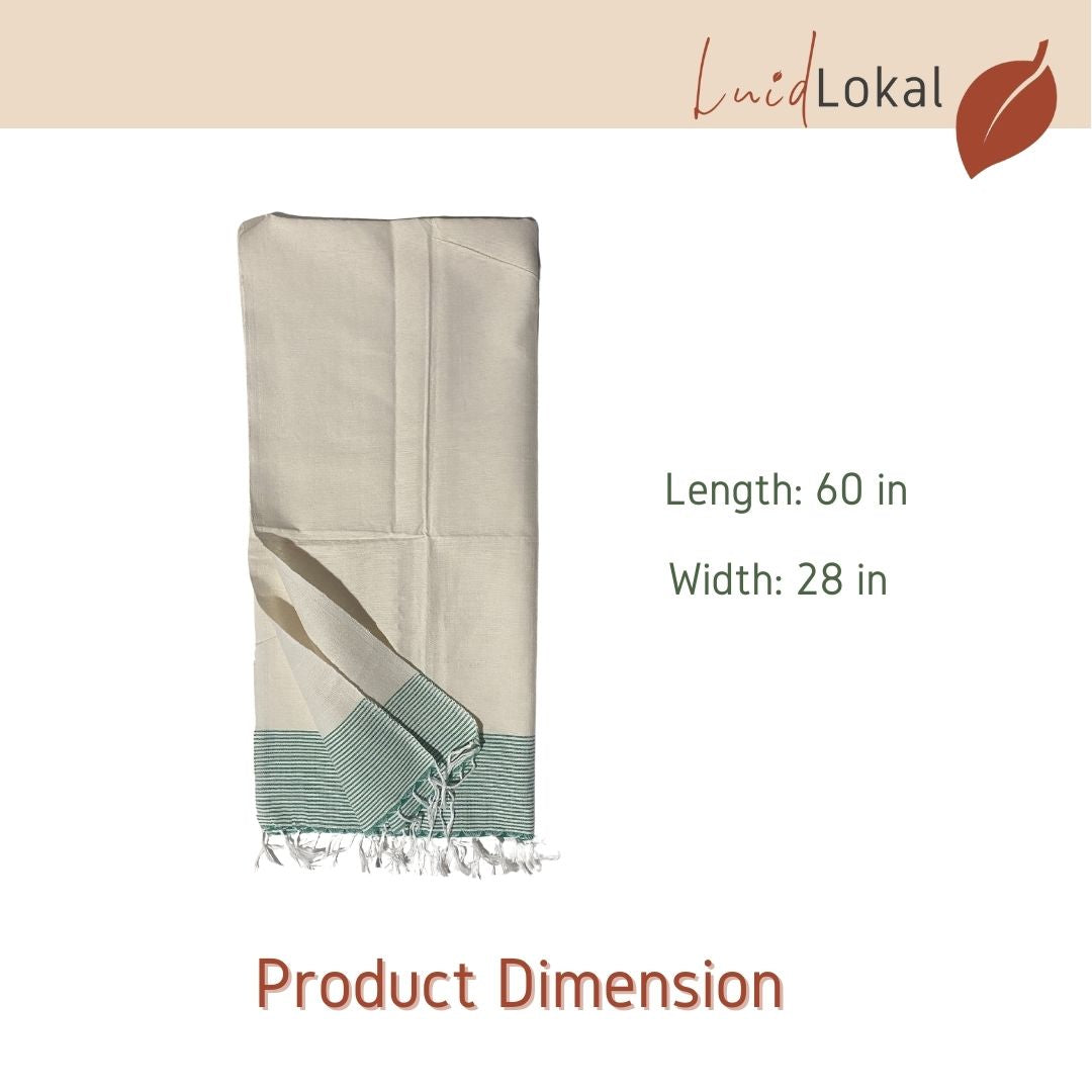 Luid Lokal Inabel Beach Towel Wasig Pool Handweaved Ilocos Poly Cotton Yarn
