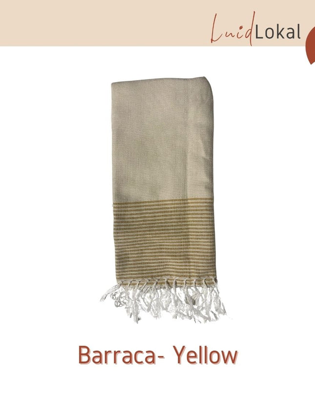 Luid Lokal Inabel Beach Towel Wasig Pool Handweaved Ilocos Poly Cotton Yarn