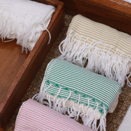 Luid Lokal Inabel Beach Towel Wasig Pool Handweaved Ilocos Poly Cotton Yarn