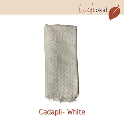 Luid Lokal Inabel Bath Towel Trambia Throw Blanket Pool Loom-weaved Ilocos Poly Cotton Yarn