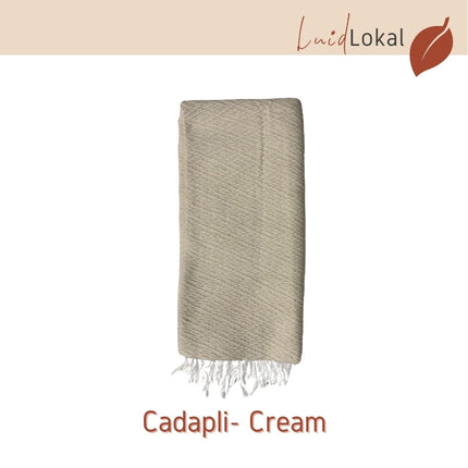 Luid Lokal Inabel Bath Towel Trambia Throw Blanket Pool Loom-weaved Ilocos Poly Cotton Yarn