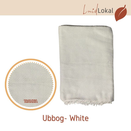 Luid Lokal Inabel Blanket Trambia Wasig Double Mat Table Cloth Loom-weaved Ilocos Poly Cotton Yarn