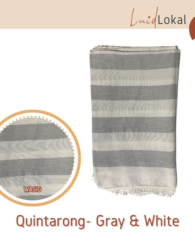 Luid Lokal Inabel Blanket Trambia Wasig Double Mat Table Cloth Loom-weaved Ilocos Poly Cotton Yarn