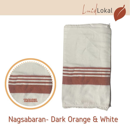 Luid Lokal Inabel Blanket Trambia Wasig Double Mat Table Cloth Loom-weaved Ilocos Poly Cotton Yarn
