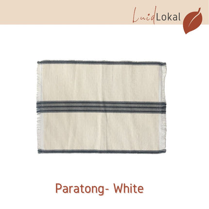 Luid Lokal Inabel Placemat Wasig Loom-weaved Ilocos Poly Cotton Yarn