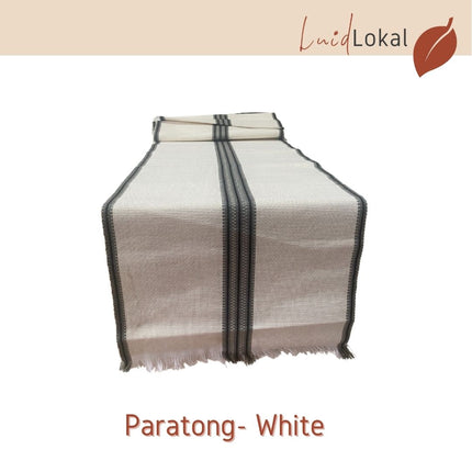 Luid Lokal Inabel Table Runner Wasig Handwoven Local Rustic Aesthetic