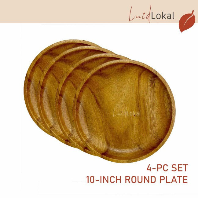 SET OF 4s - Round and Square Plates