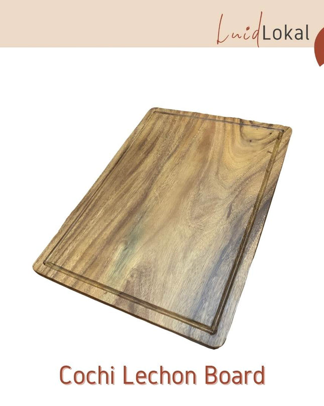 Luid Lokal Lechon Cochi Board 16x24 inches Acacia Wood
