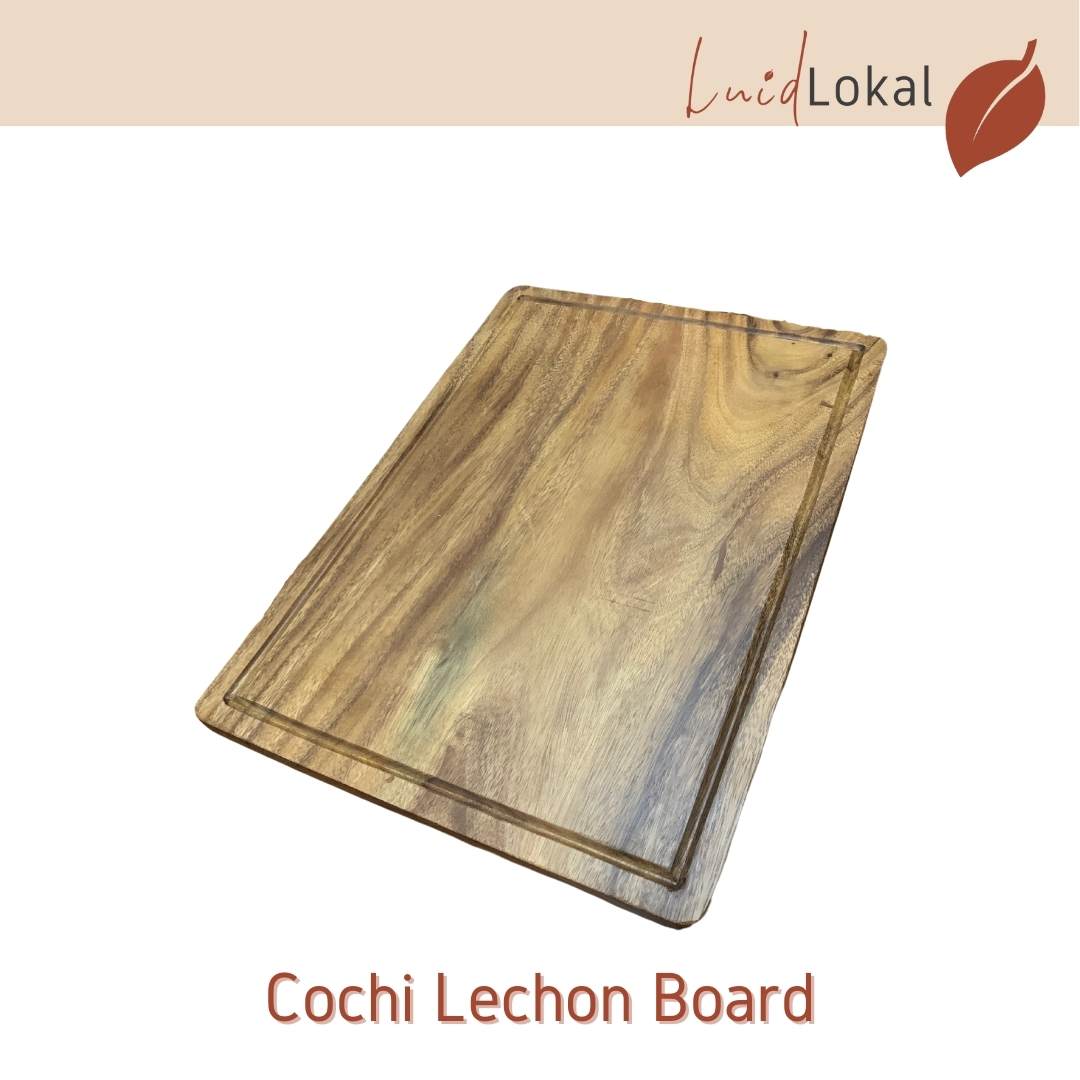 Luid Lokal Lechon Cochi Board 16x24 inches Acacia Wood