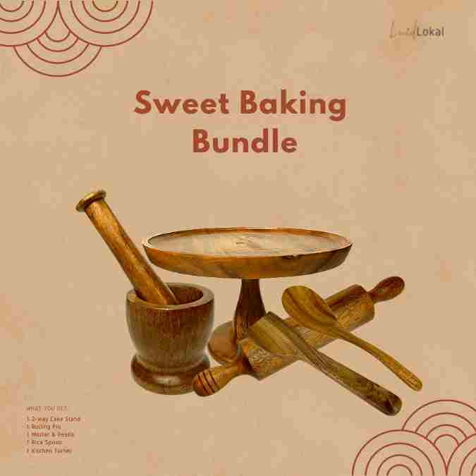 Luid Lokal Baker Baking Bundle Acacia Wood