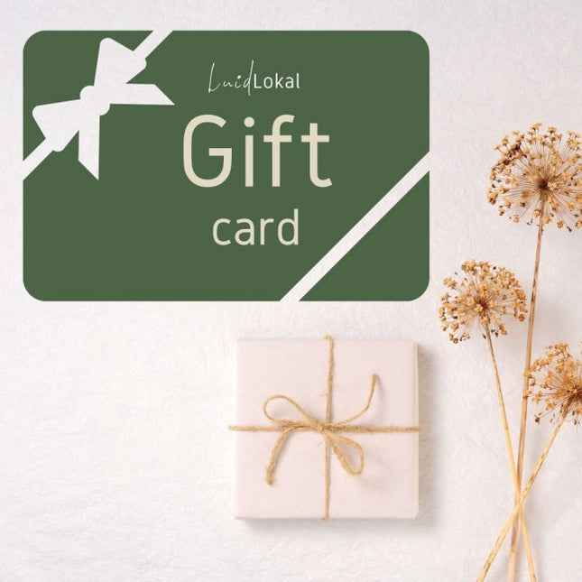 Luid Lokal Digital Gift Card E-Gift Certificate