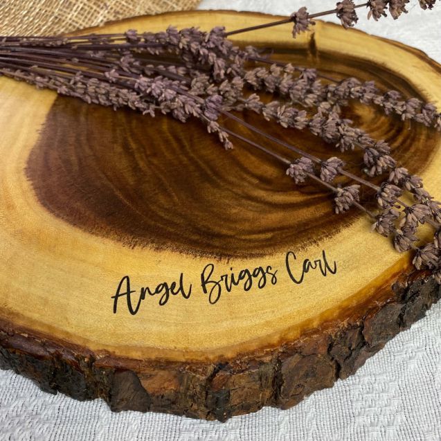 [Pre-order] Luid Lokal Custom Personalized Laser Engraved Boards Acacia Wood