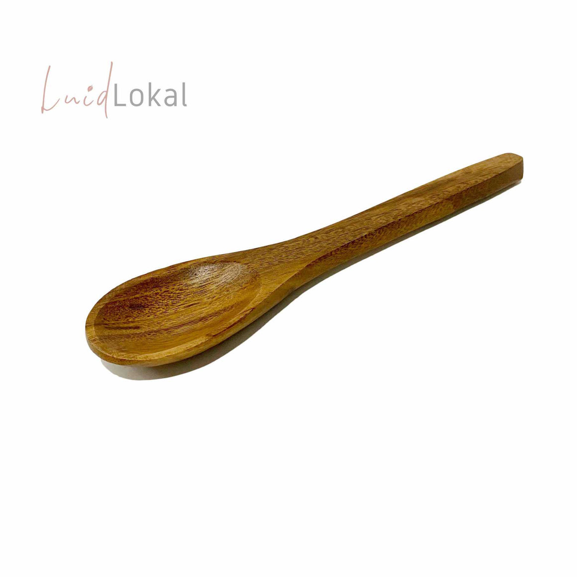 Luid Lokal Salad Server Spoon and Fork Acacia Wood