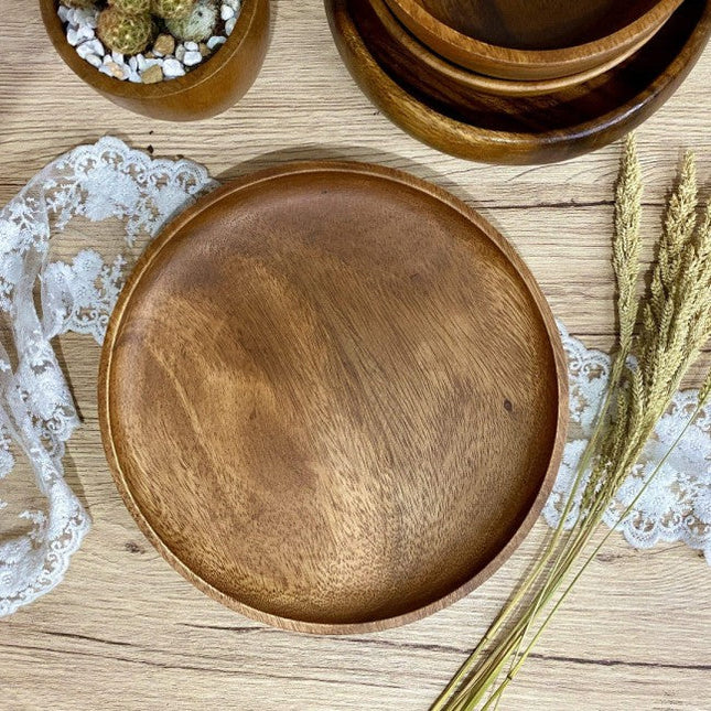 Luid Lokal Round Plate Dinner Plate Snack Dessert Appetizer Classic Rounded Edge