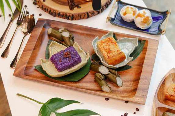 Luid Lokal Rectangle Tray Serving Platter Tea Coffee Table Dessert Tray Acacia Wood