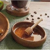 Luid Lokal Condiment Dish Dip Sauce Salsa Ketchup Acacia Wood