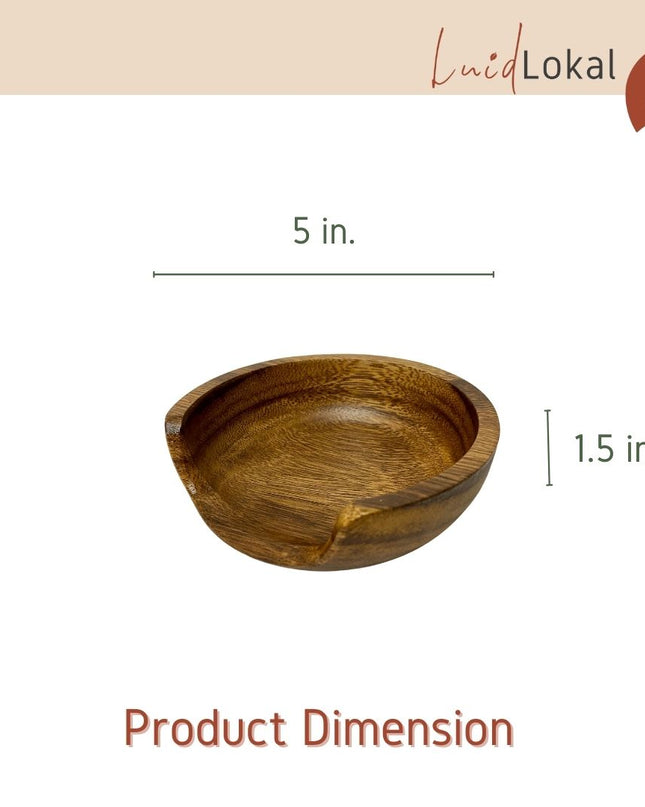 Luid Lokal Spoon Rest Acacia Wood