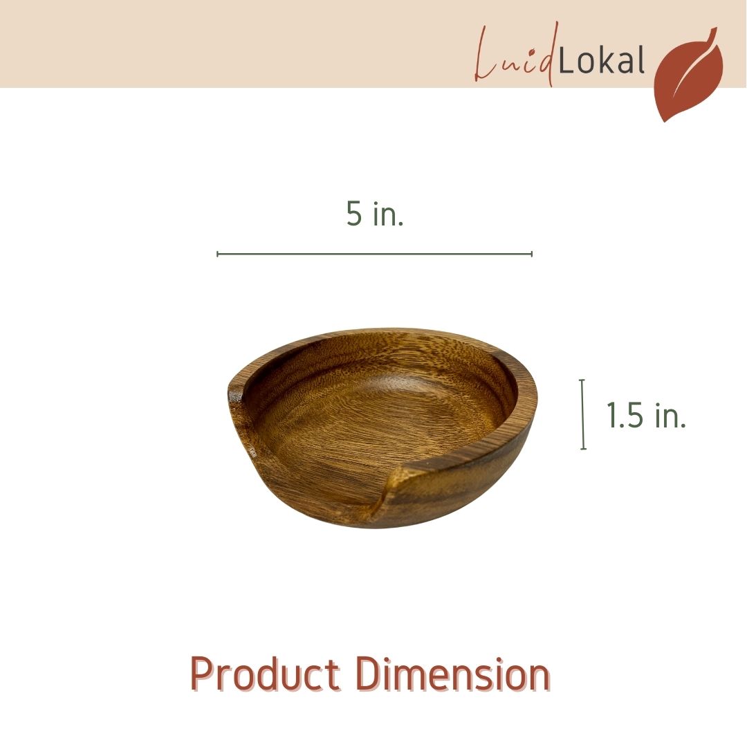 Luid Lokal Spoon Rest Acacia Wood