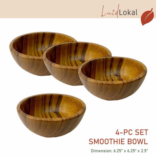 SET OF 4 Bowls (Round and Square)